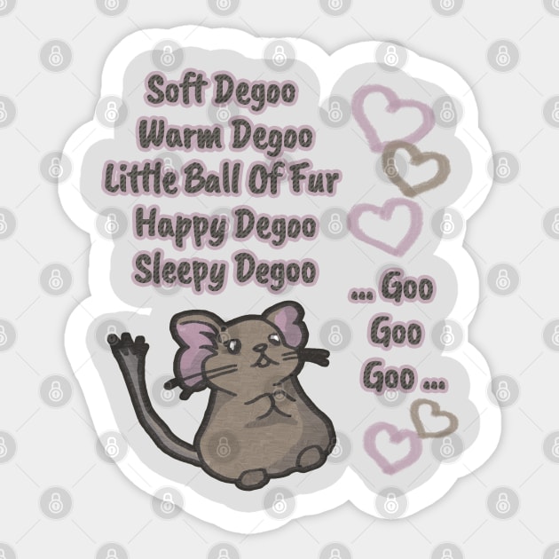 Little Ball Of Fur Sticker by Mystical_Illusion